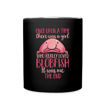 Blob fish - Full Colour Mug - black - Front