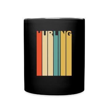 Gaelic Football Vintage Hurling Irish Sport Team - Tasse einfarbig - Schwarz - Vorne