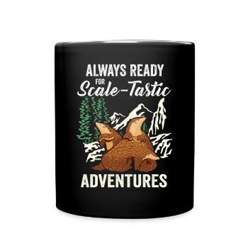 Scale-tastic Adventures Pangolins Lover Pangolin - Mug uni - noir - Devant