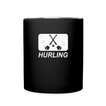 Hurling Gaelic Football Irland Irish Sport Team - Tasse einfarbig - Schwarz - Vorne