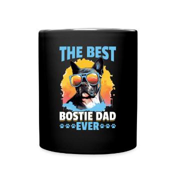Boston Terrier Bostie Dog Breed Pet The Best Bosti - Tasse einfarbig - Schwarz - Vorne