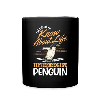 Pingouin Cadeau Pingouin - Mug uni - noir - Devant