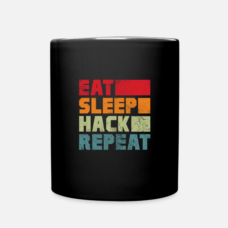 Hacker - Mug uni - noir