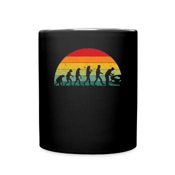 Retro Evolution Mechanic - Mechatronics Technician - Full Colour Mug - black - Front