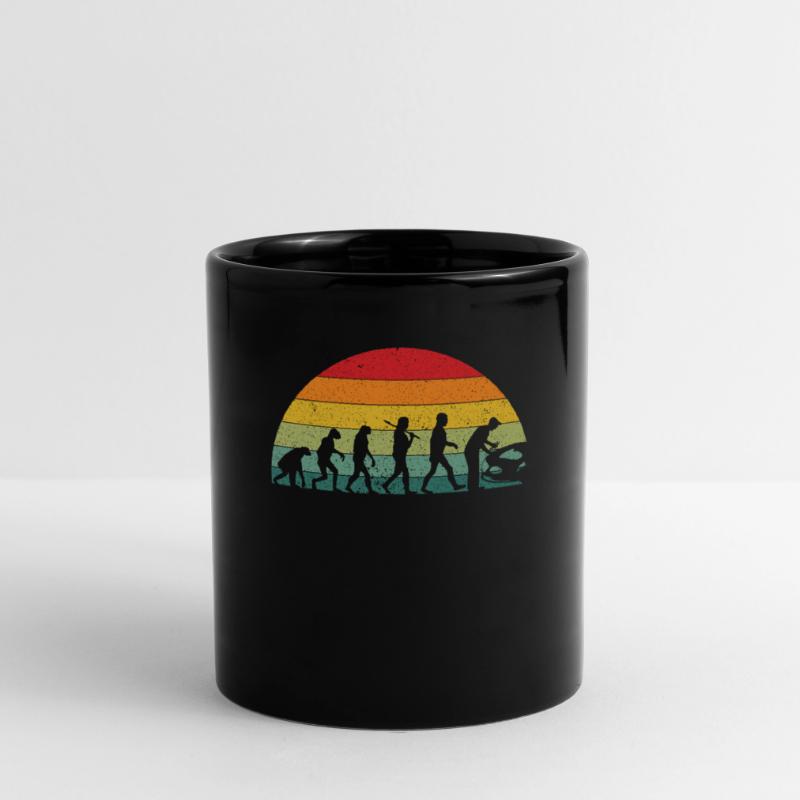 Retro Evolution Mechanic - Mechatronics Technician Full Colour Mug