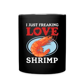 Crabe Crevette Crabe Lover Crabe Cadeau - Mug uni - noir - Devant