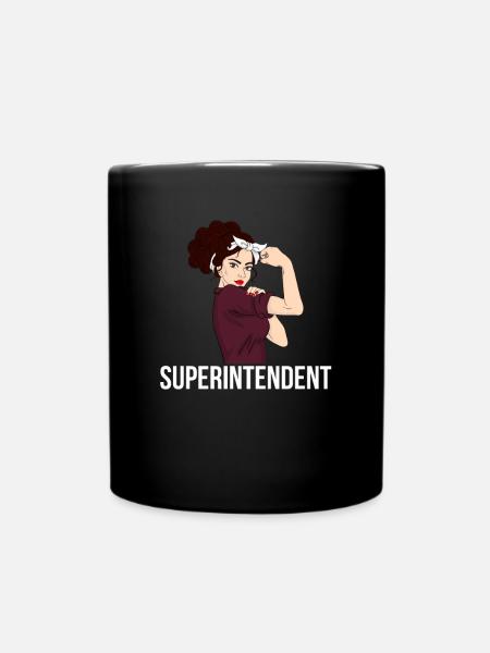 superintendent definition - Tasse einfarbig - Schwarz