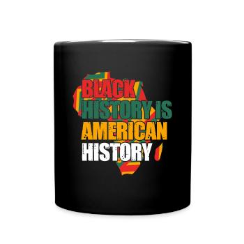 Black History Month Black History - Tasse einfarbig - Schwarz - Vorne