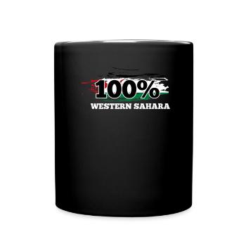 Western Sahara - Full Colour Mug - black - Front