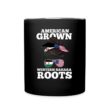 Western Sahara - Full Colour Mug - black - Front