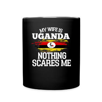 Uganda - Full Colour Mug - black - Front