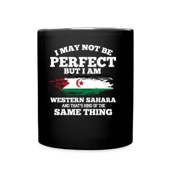 Western Sahara - Full Colour Mug - black - Front