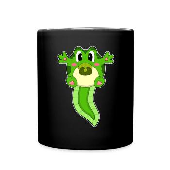 Loupe Bébé Sucifier - Mug uni - noir - Devant