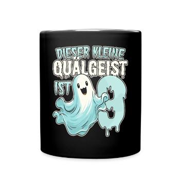 Dieser kleine Quälgeist ist 9 - neun Jahre - 9. - Tasse einfarbig - Schwarz - Vorne