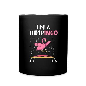 Jumpingo Flamingo Trampoline - Mug uni - noir - Devant