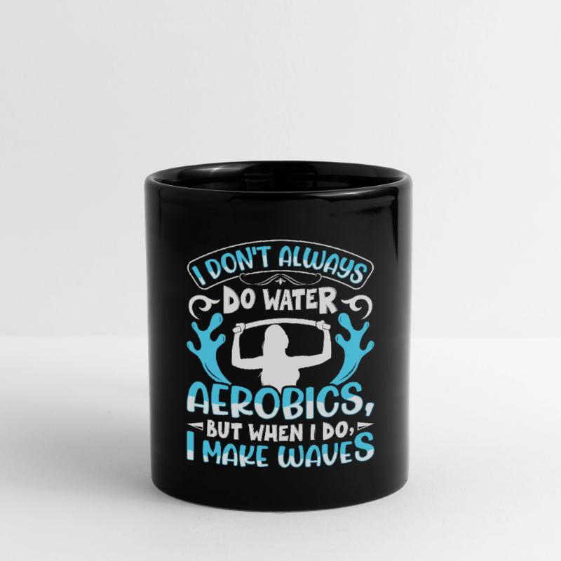 Conceptions d’exercices d’aérobic Mug uni