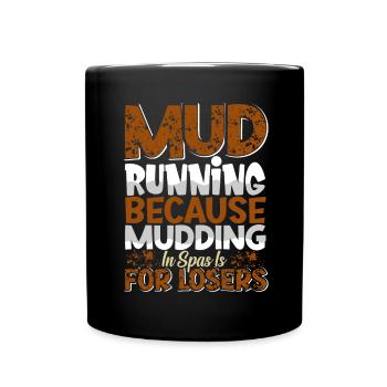Perfect funny Race - Tasse einfarbig - Schwarz - Vorne