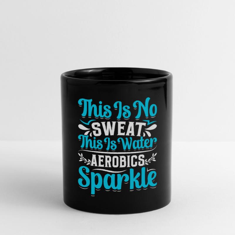 Conceptions d’exercices d’aérobic Mug uni
