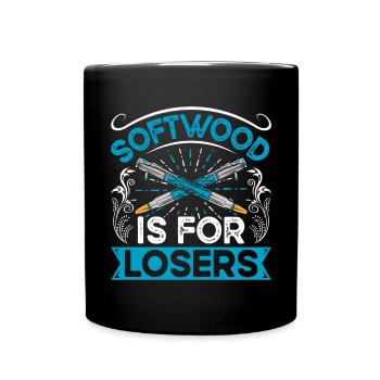Pen Turning Kit - Full Colour Mug - black - Front