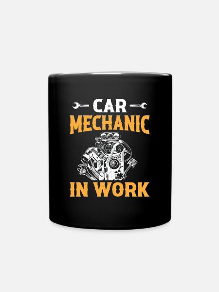 Drôle de mécanicien automobile - Mécanicien automobile - Mug uni - noir