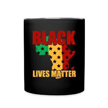 Black History Month Black History - Tasse einfarbig - Schwarz - Vorne