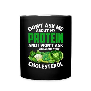 Vegan Veganism - Full Colour Mug - black - Front