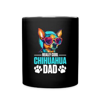 Chihuahua Chiwawa Dog Breed Pet - Really Cool - Tasse einfarbig - Schwarz - Vorne