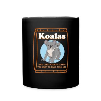 Koala Koala Bear Koalas Koala Bears Cadeau - Mug uni - noir - Devant