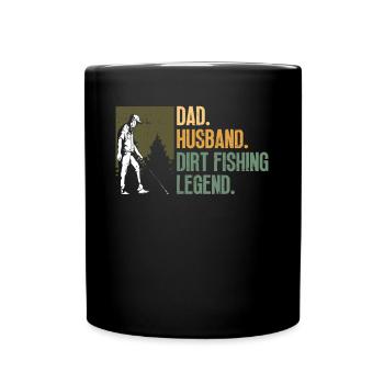 Détecteur de métaux Chasse au trésor Daddy Detectorist - Mug uni - noir - Devant