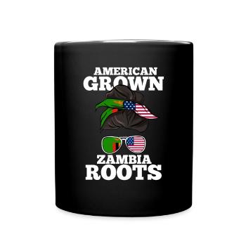 Zambia - Full Colour Mug - black - Front