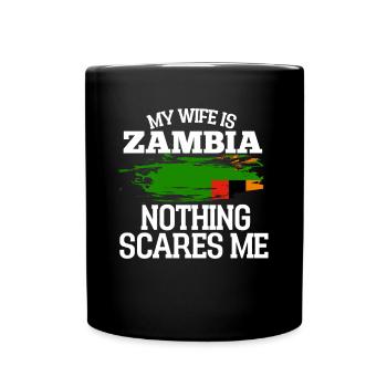 Zambia - Full Colour Mug - black - Front
