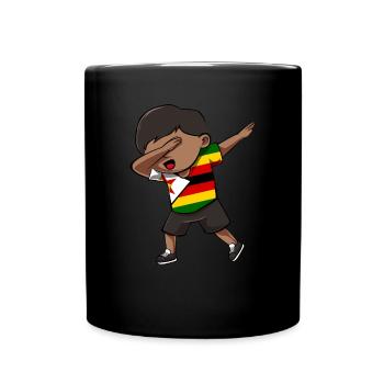Simbabwe - Tasse einfarbig - Schwarz - Vorne