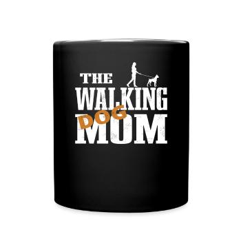 Hund Boxer Hundebesitzer Geschenkidee - Tasse einfarbig - Schwarz - Vorne