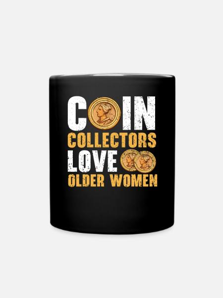 Münzsammler Numismatiker Münzsammler - Tasse einfarbig - Schwarz