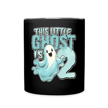 Ce petit ravageur est 2 - deux ans - 2. - Mug uni - noir - Devant