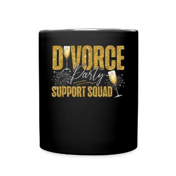 Happy Divorce Party Divorce Party - Full Colour Mug - black - Front