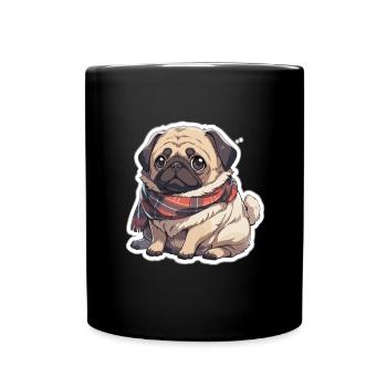 Carlin Carlin Chien Pug Cadeaux Carlin Amoureux du Carlin - Mug uni - noir - Devant