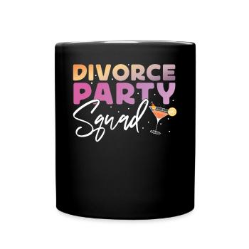 Happy Divorce Party Divorce Party - Full Colour Mug - black - Front