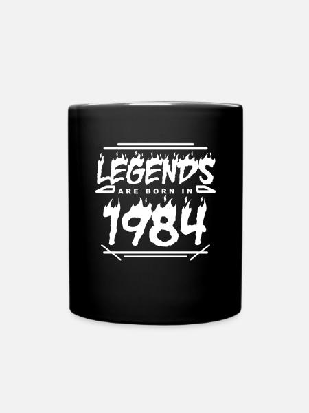 1984 - Né en 1984 - Construit en 1984 - Mug uni - noir