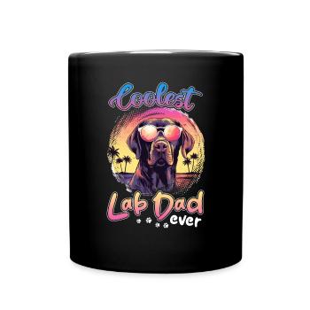 Labrador Retriever Dog Race Pet - Mug uni - noir - Devant
