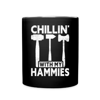 Fun day of house demolition - Full Colour Mug - black - Front