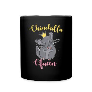 Cadeau Chinchilla Mama - Mug uni - noir - Devant