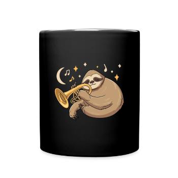 Mellophonist Musical Instrument Mellophone Player - Full Colour Mug - black - Front
