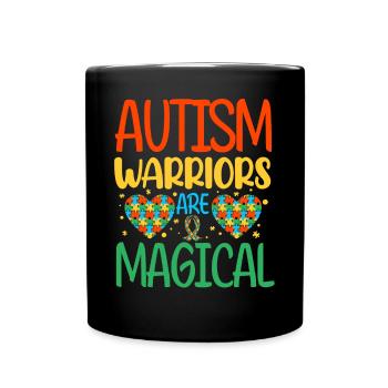 Autisme Autiste - Mug uni - noir - Devant