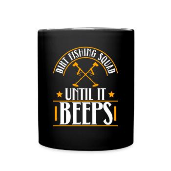 Équipe de détecteurs de métaux Chasse au trésor - Mug uni - noir - Devant