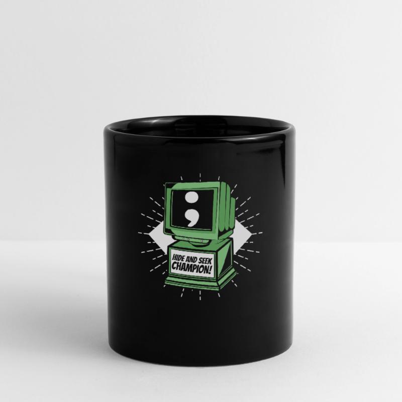 Hide And Seek Champion Softwareingenieur Coder Tasse einfarbig