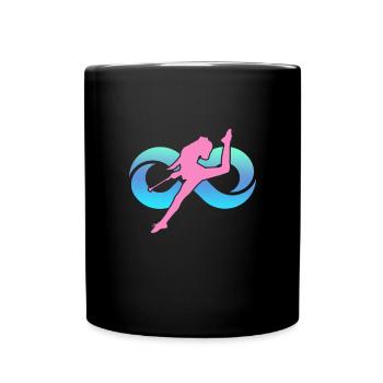 Baton Twirling Gymnastique Gymnastique Cadeau - Mug uni - noir - Devant