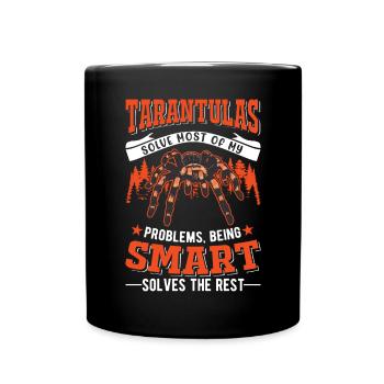 Tarantula Spider Tarantula - Full Colour Mug - black - Front
