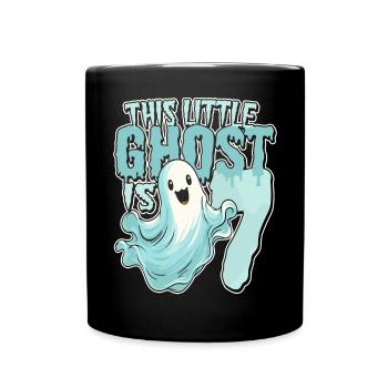 Ce petit ravageur a 7 - sept ans - 7. - Mug uni - noir - Devant