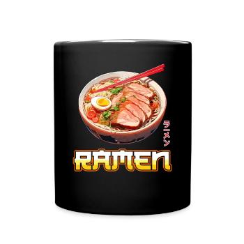 Nouilles Ramen d’anime - Mug uni - noir - Devant